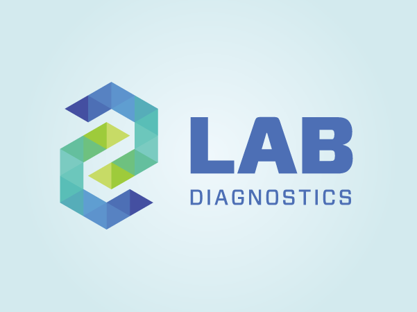 Graphic for a lab diagnostics company