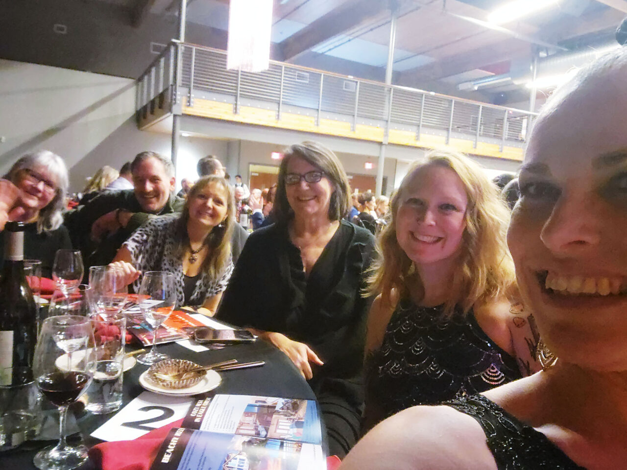The Morel Ink team attends the Parenting Now Night of Hope Gala
