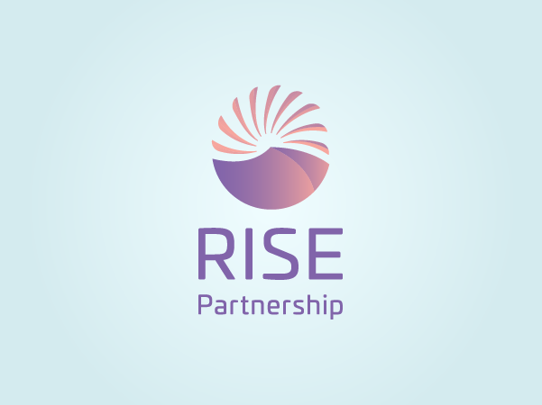 Logo for RISE Partnership, client of Morel Ink
